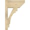 Ekena Millwork Merced Slat Rough Sawn Outlooker, Douglas Fir, 8"W x 16"D x 24"H OUT08X16X24MRC06RDF - alternate 3